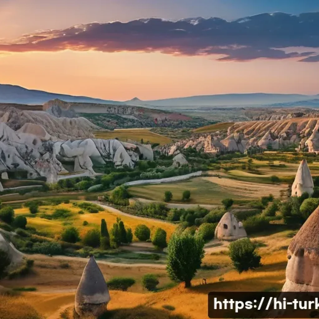 튀르키예 주요 힐링 여행지 - **A breathtaking sunrise scene over Cappadocia, Turkey.** Hundreds of vibrant hot air balloons of va...