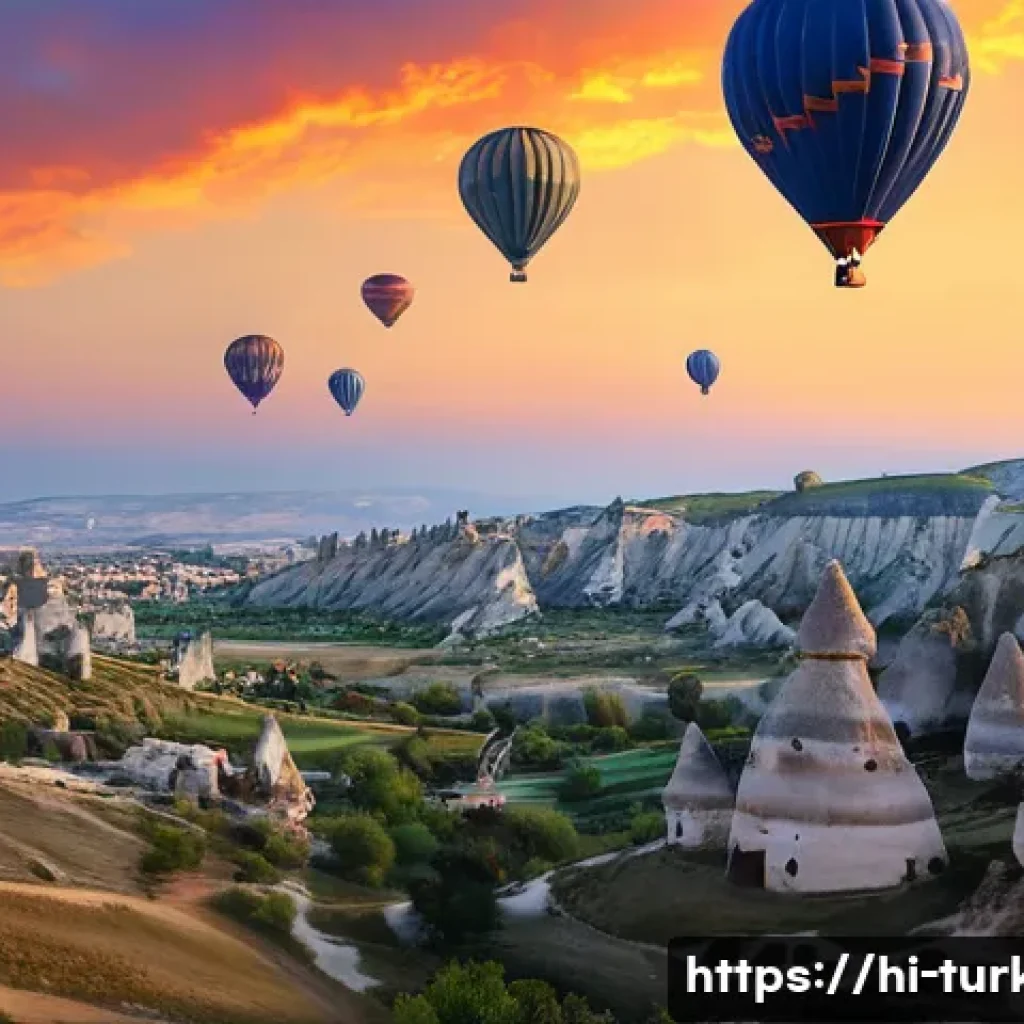 튀르키예 주요 도시별 숙소 리뷰 - **Prompt:** "A breathtaking sunrise over Cappadocia, with hundreds of vibrant hot air balloons grace...