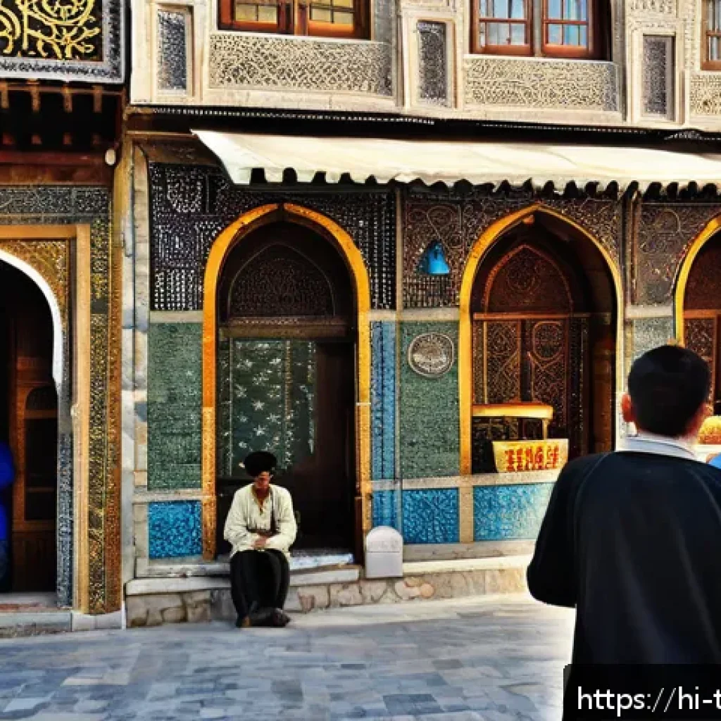 튀르키예 여행 가이드북 추천 - A detailed scene of Istanbul’s historic district during daylight, featuring the majestic Hagia Sophi...
